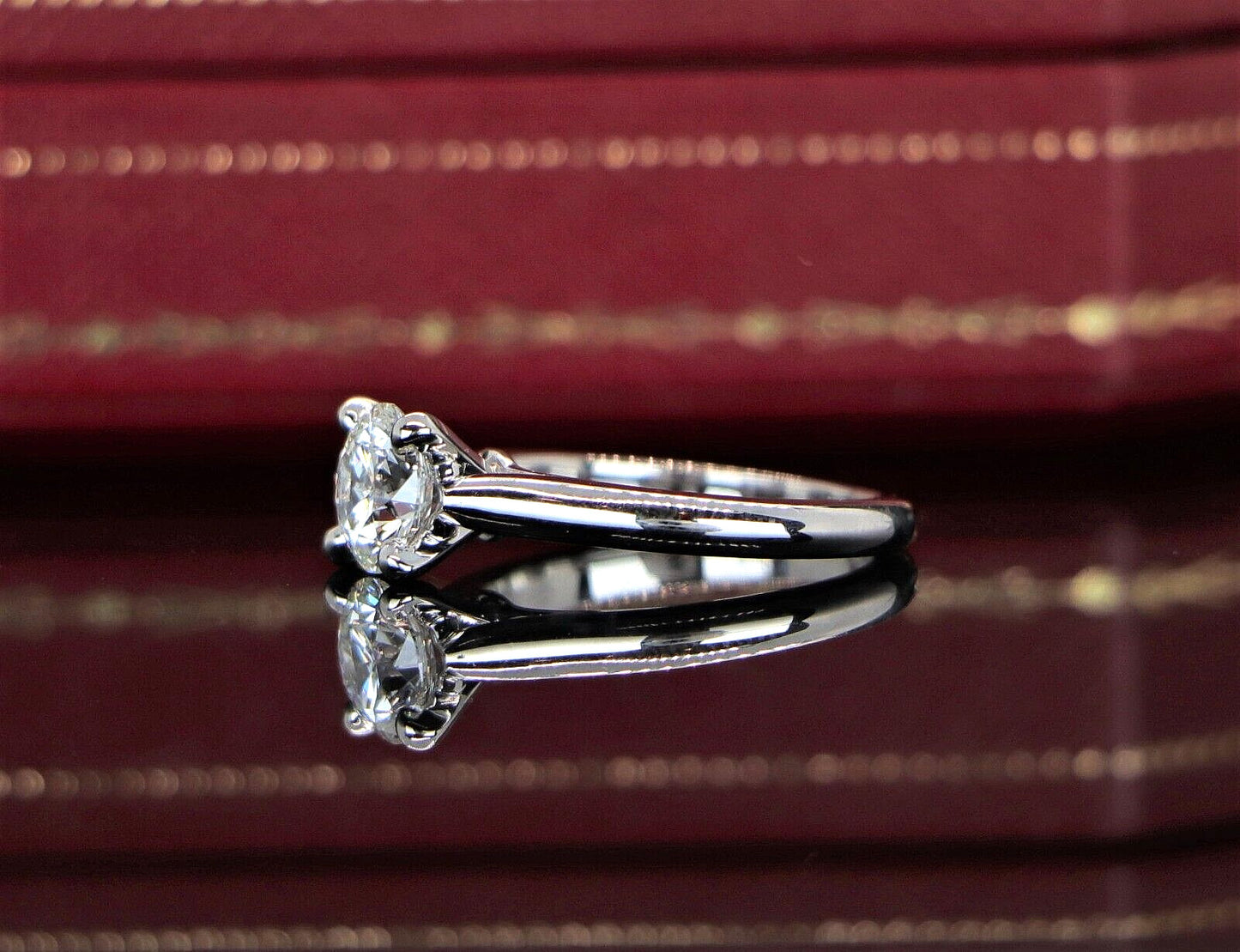 1.06ct Round Brilliant Diamond Solitaire Ring — GIA Certified, Platinum