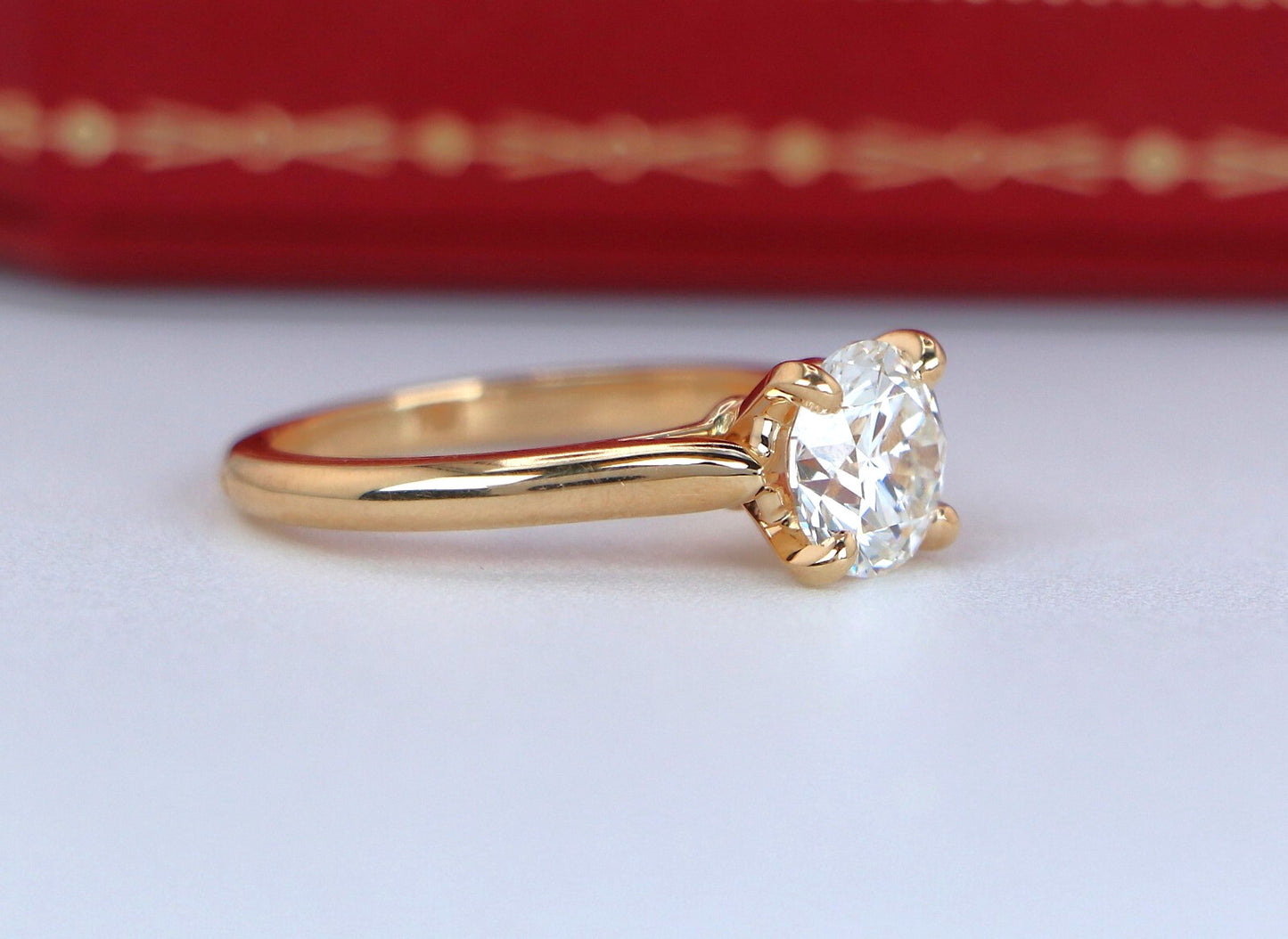 1.92ct Round Brilliant Diamond Solitaire Ring — GIA Certified, 18k Yellow Gold