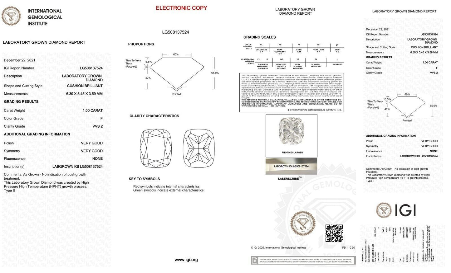 1.00ct Cushion Diamond Solitaire Ring — GIA Certified, 18k White Gold
