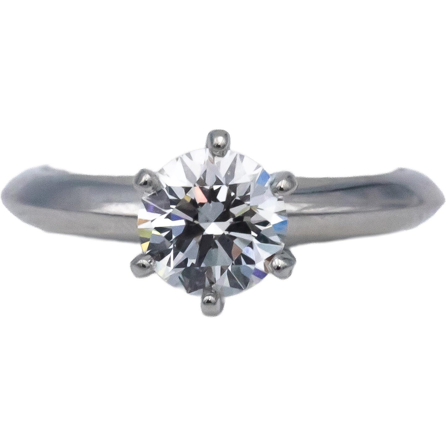 1.03ct Round Brilliant Diamond Solitaire Ring — GIA Certified, Platinum