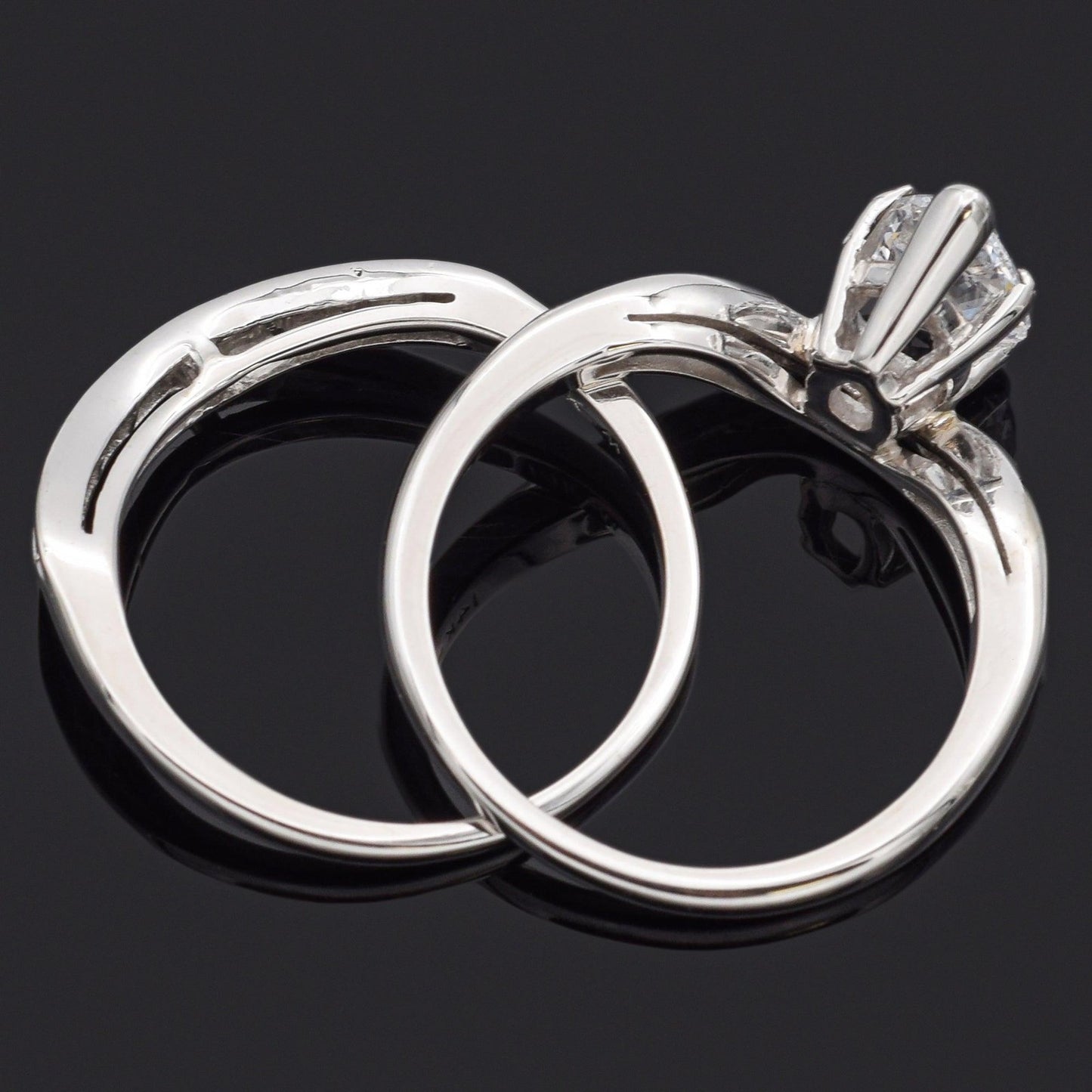 0.99ct Pear Brilliant Diamond Ring — GIA Certified, 14k White Gold