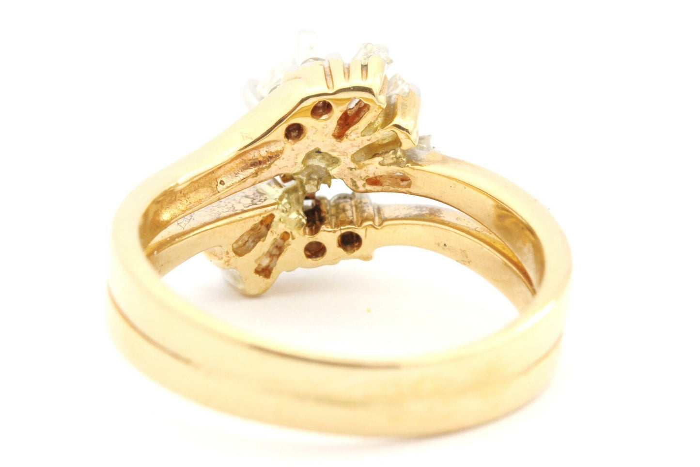 0.70ct Marquise Diamond Engagement Ring — GIA Certified, 14k Yellow Gold