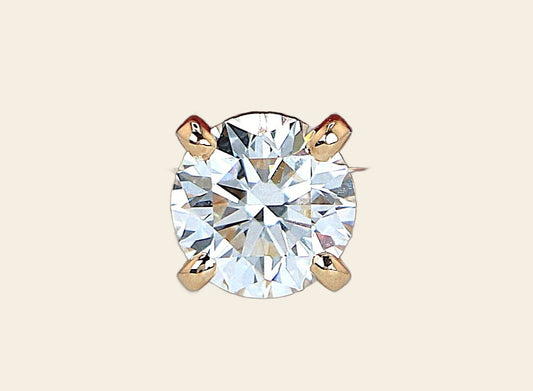 1.92ct Round Brilliant Diamond Solitaire Ring — GIA Certified, 18k Yellow Gold