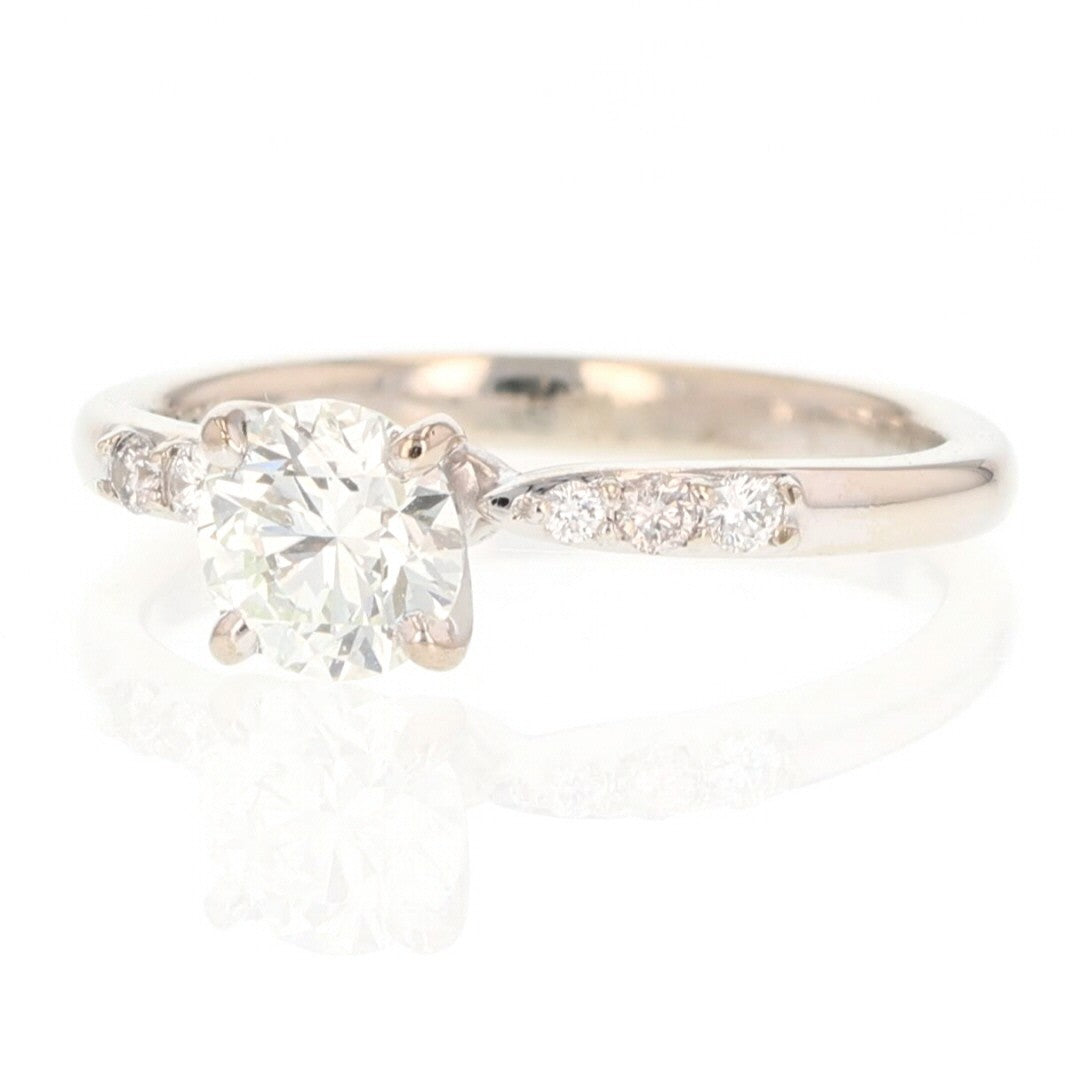 0.69ct Round Brilliant Diamond Solitaire Ring — GIA Certified, 950 Platinum