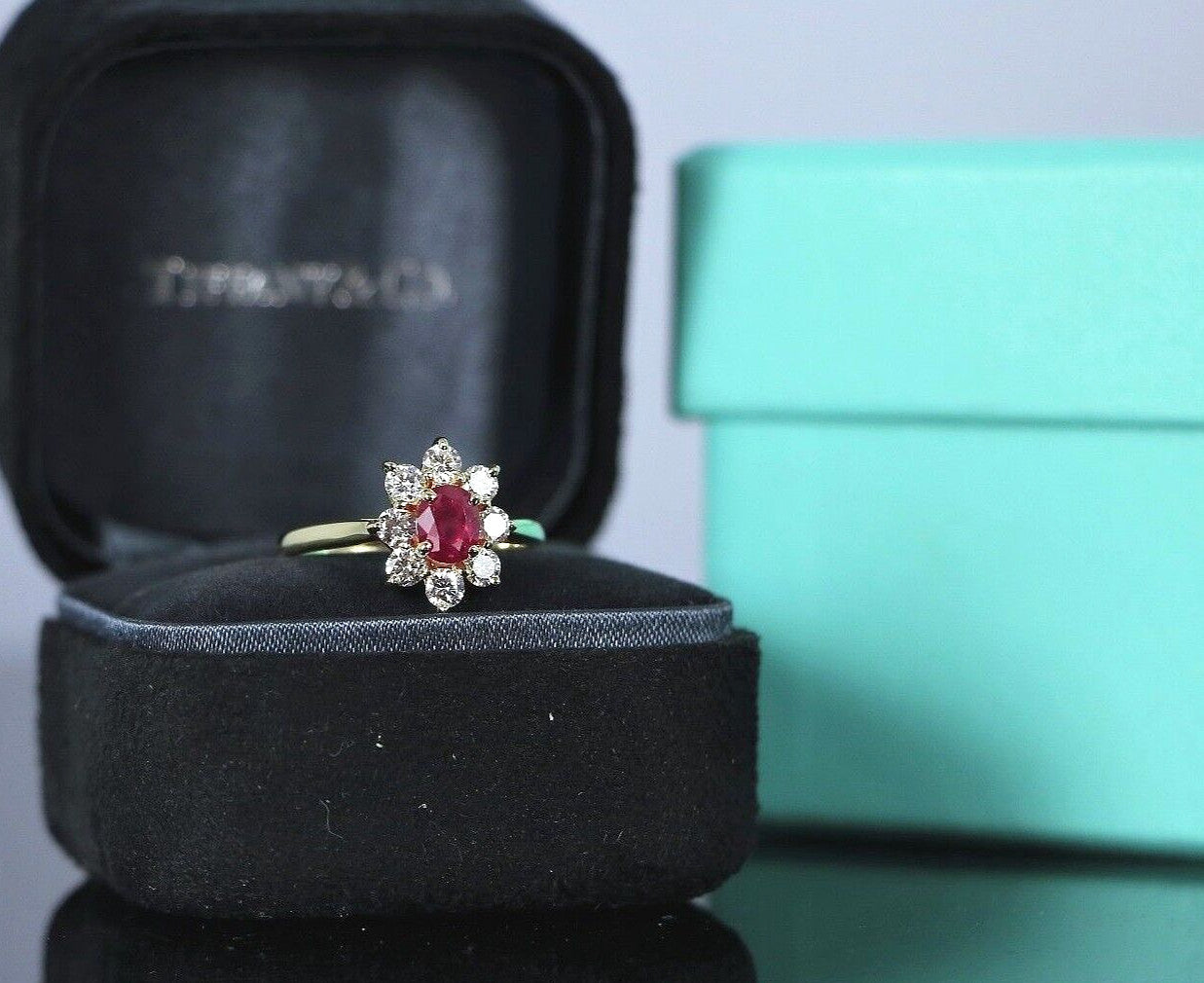 1.7ct Oval Diamond Engagement Ring — GIA Certified, 18k Gold
