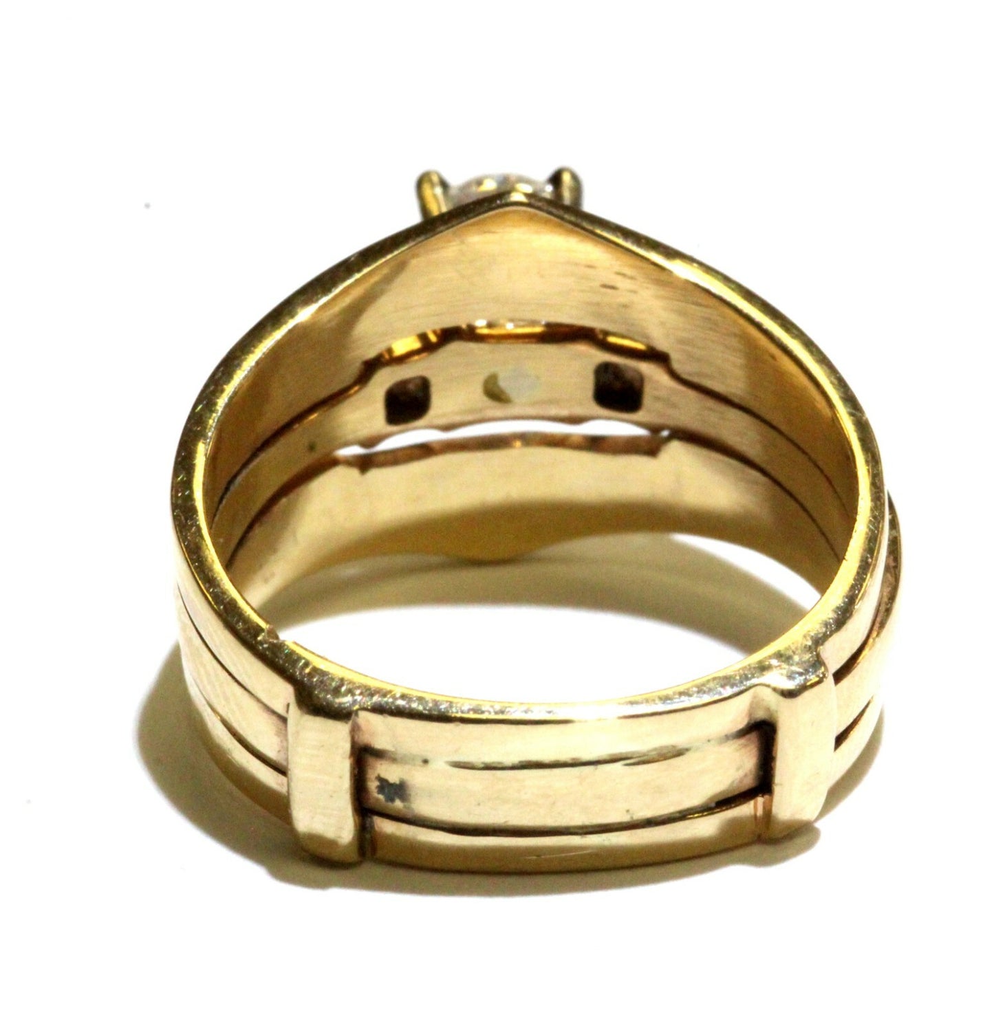 0.60ct Round Brilliant Lab Grown Diamond Ring — GIA Certified, 18k Yellow Gold
