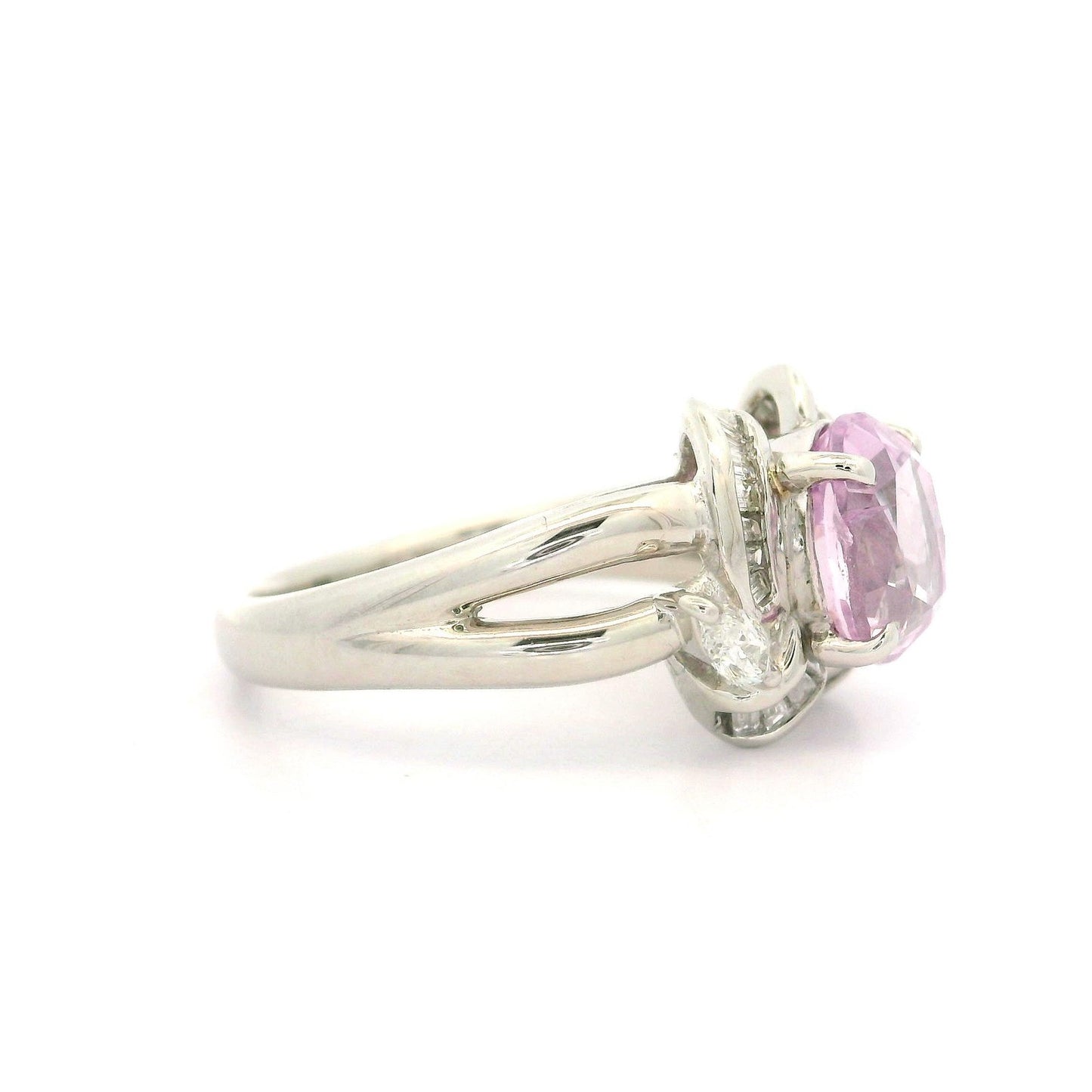 2.01ct Oval Ruby & Diamond Ring — GIA Certified, Platinum