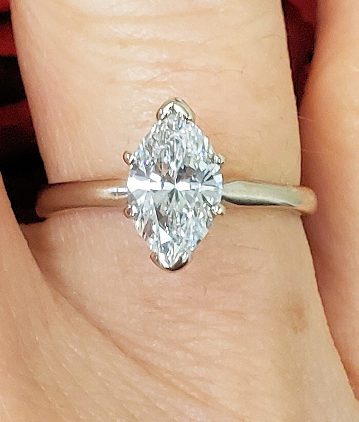 1.06ct Fancy Yellow Diamond Halo Engagement Ring — GIA Certified, 18k White Gold