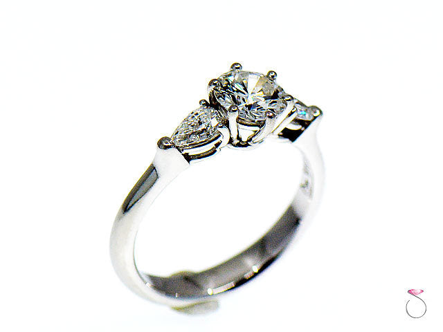 0.86ct Round Brilliant Hearts & Arrows Diamond Ring — GIA Certified, 14k Gold