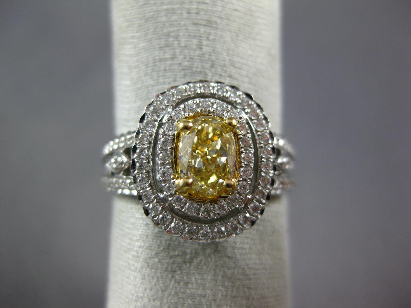 1.14ct Old European Cut Diamond Art Deco Ring — GIA Certified, Platinum