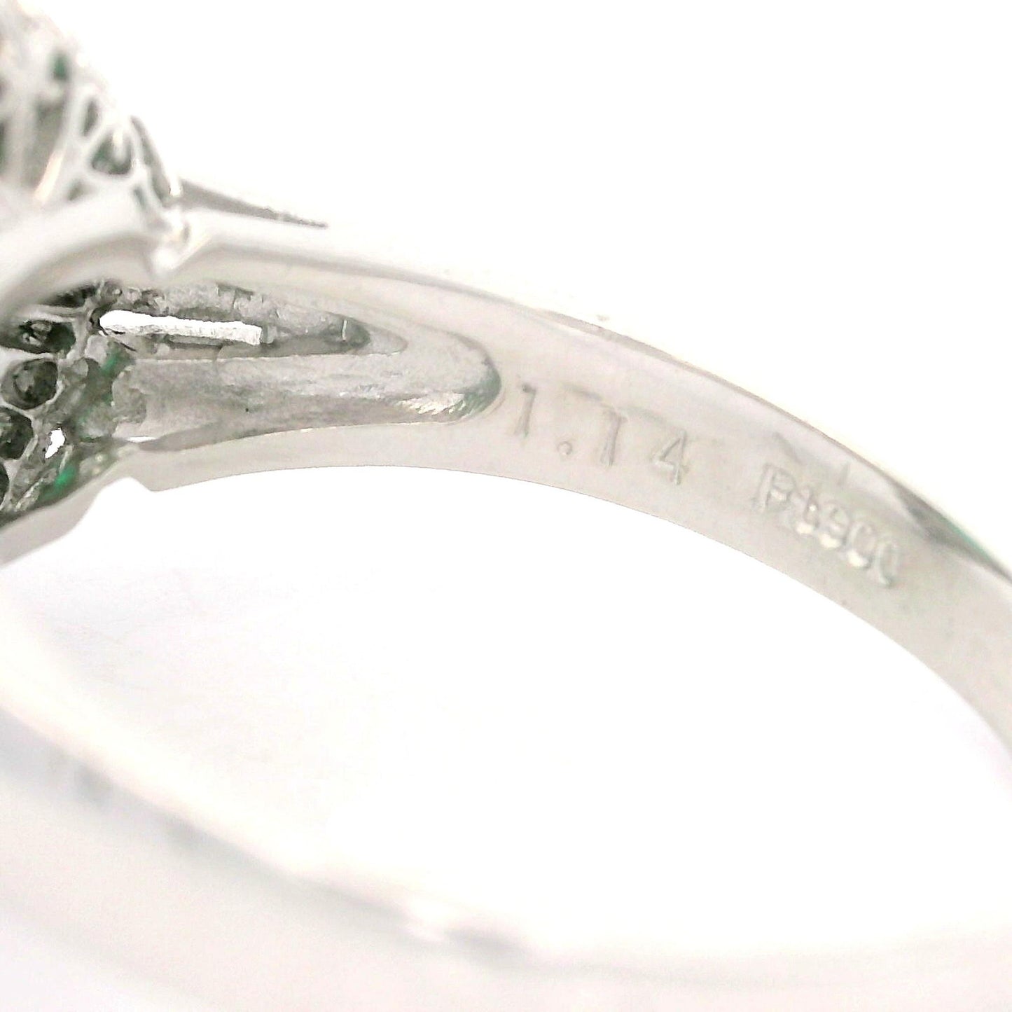 1.14ct Old European Cut Diamond Art Deco Ring — GIA Certified, Platinum
