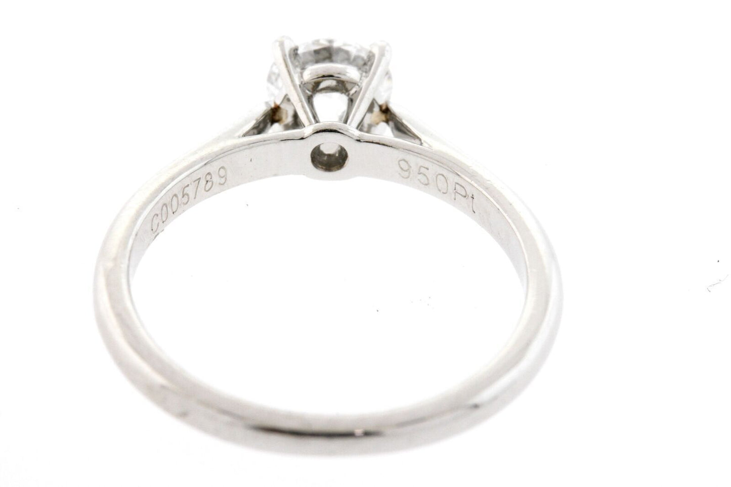 0.48ct Princess Cut Diamond Ring — GIA Certified, Platinum