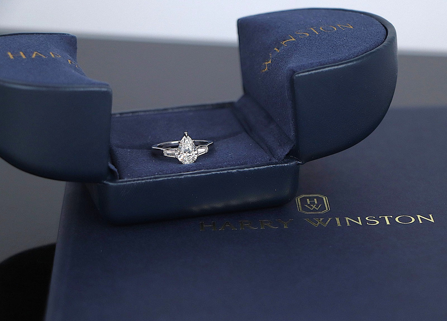 1.29ct Pear Brilliant Diamond Solitaire Ring — GIA Certified, Platinum