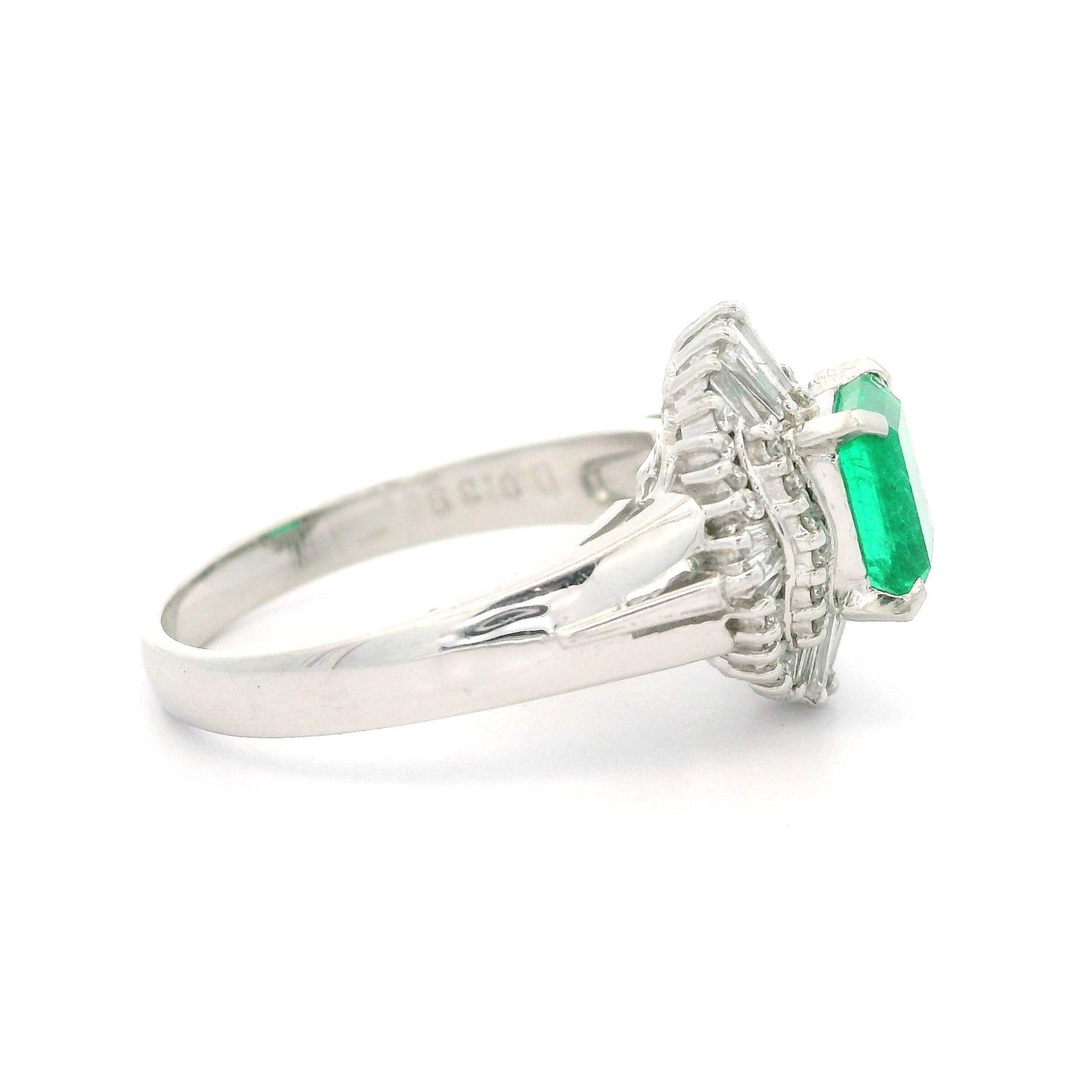 1.14ct Old European Cut Diamond Art Deco Ring — GIA Certified, Platinum