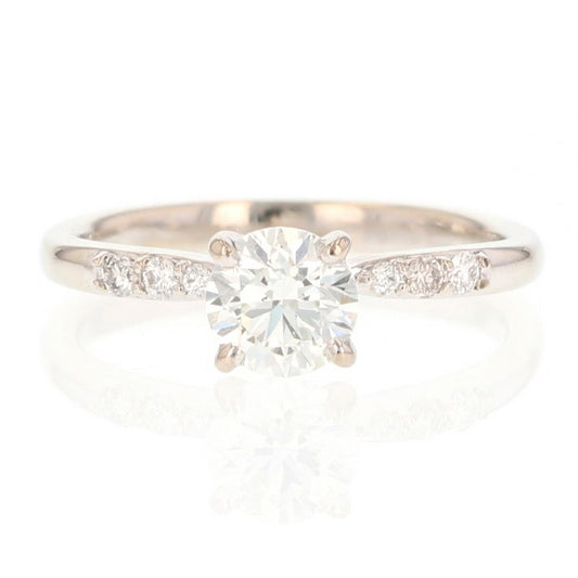 0.69ct Round Brilliant Diamond Solitaire Ring — GIA Certified, 950 Platinum
