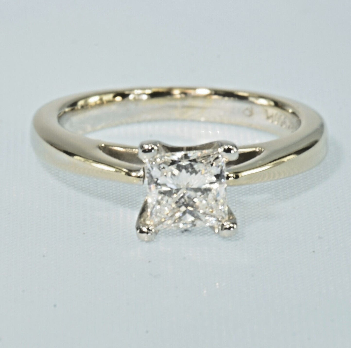 0.60ct Round Brilliant Lab Grown Diamond Ring — GIA Certified, 18k Yellow Gold