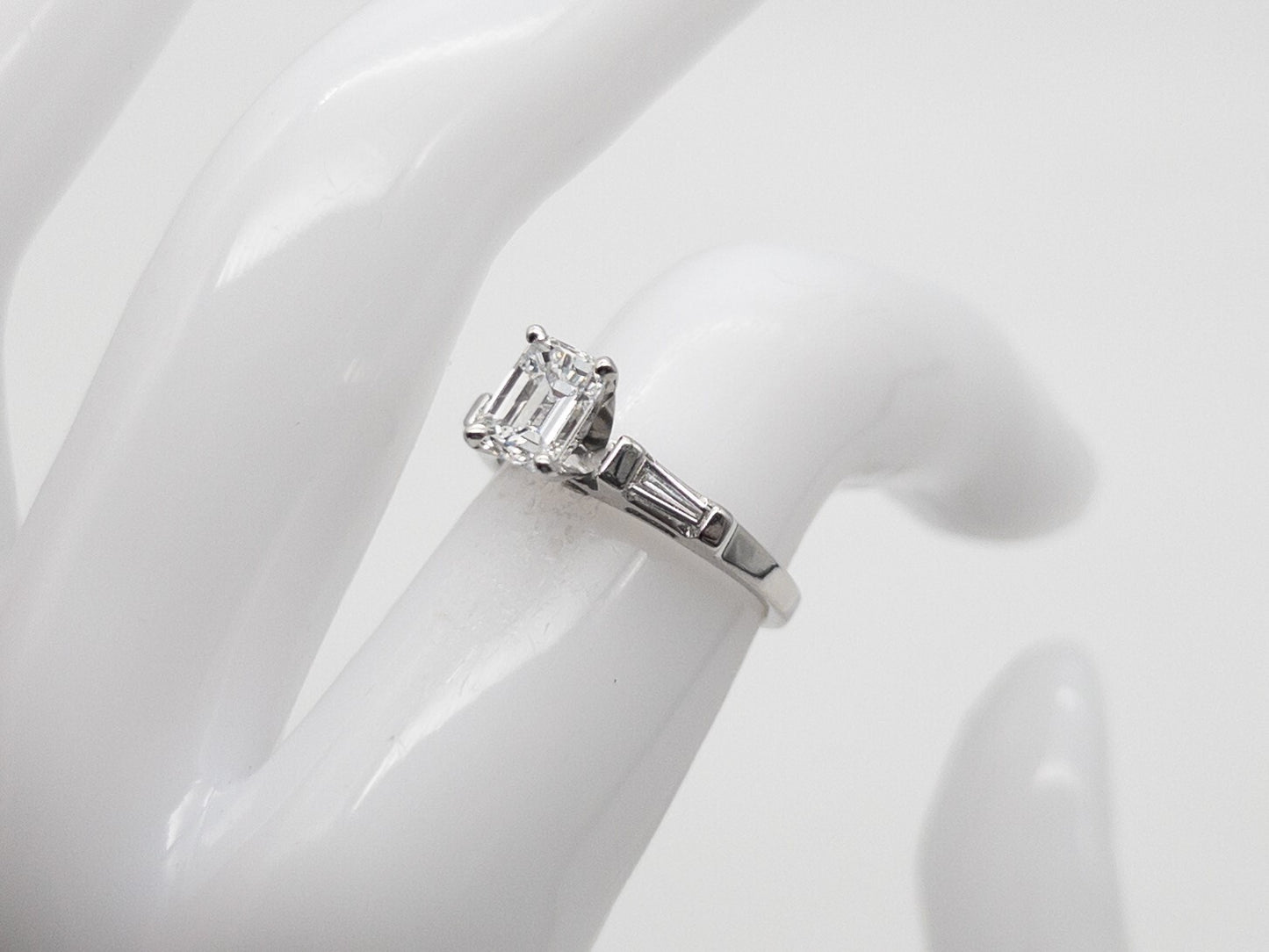 1.14ct Old European Cut Diamond Art Deco Ring — GIA Certified, Platinum