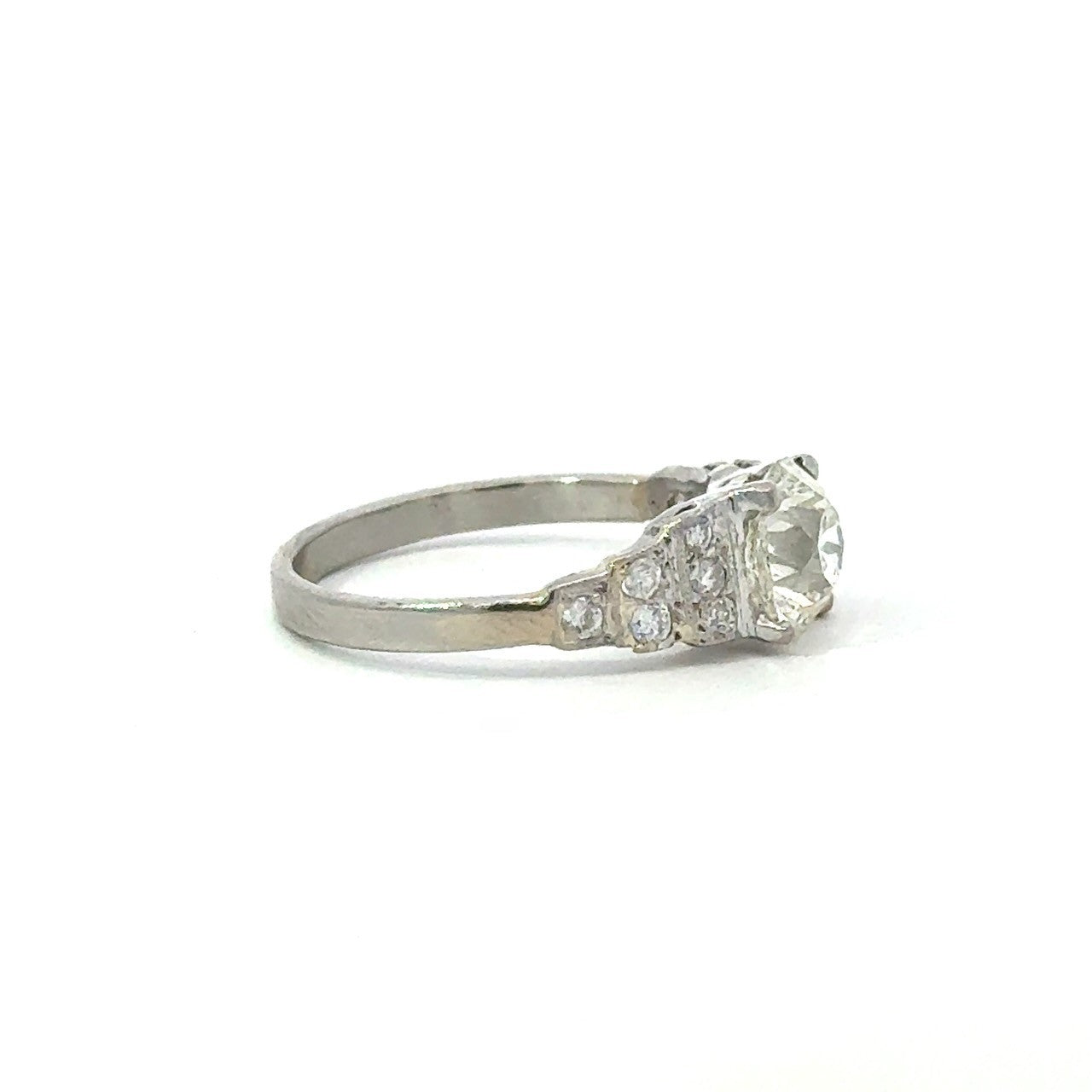 1.60ct Round Brilliant Three-Stone Diamond Ring — GIA Certified, Platinum