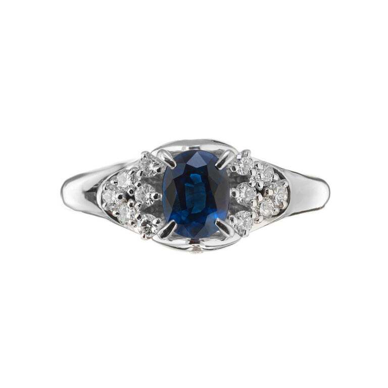 0.79ct Pear Diamond Halo Engagement Ring — GIA Certified, 18k Tri-Color Gold