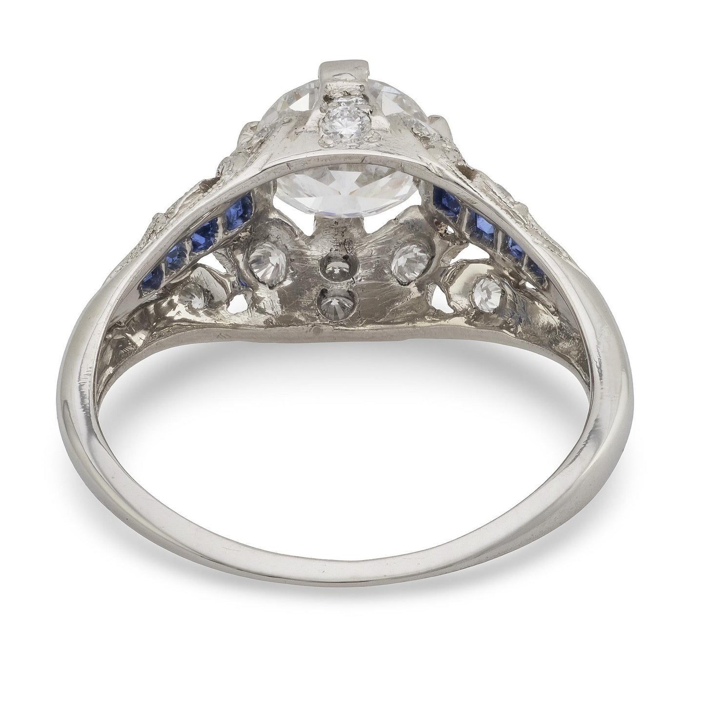 0.98ct Marquise Diamond Engagement Ring — GIA Certified, Platinum