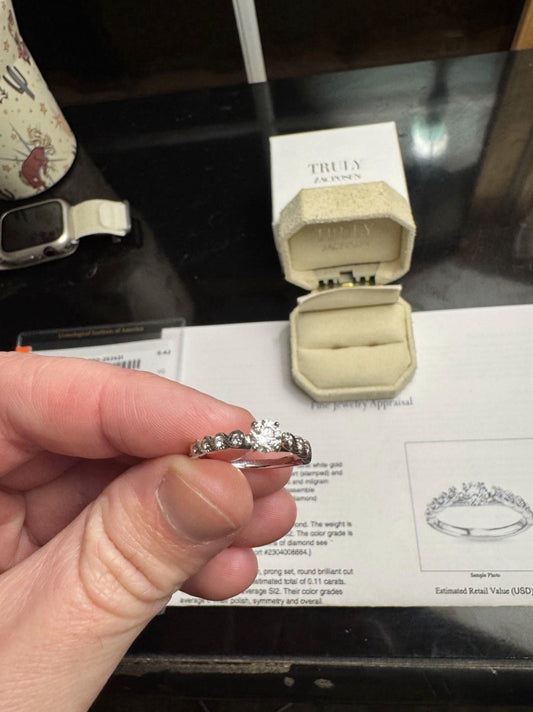 0.42ct Round Brilliant Diamond Solitaire Ring — GIA Certified, Platinum