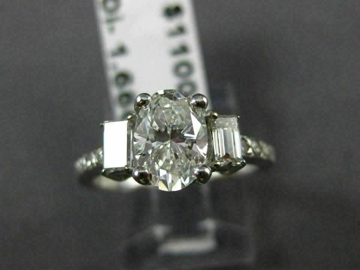 1.66ct Old European Cut Diamond Art Deco Ring — GIA Certified, Platinum