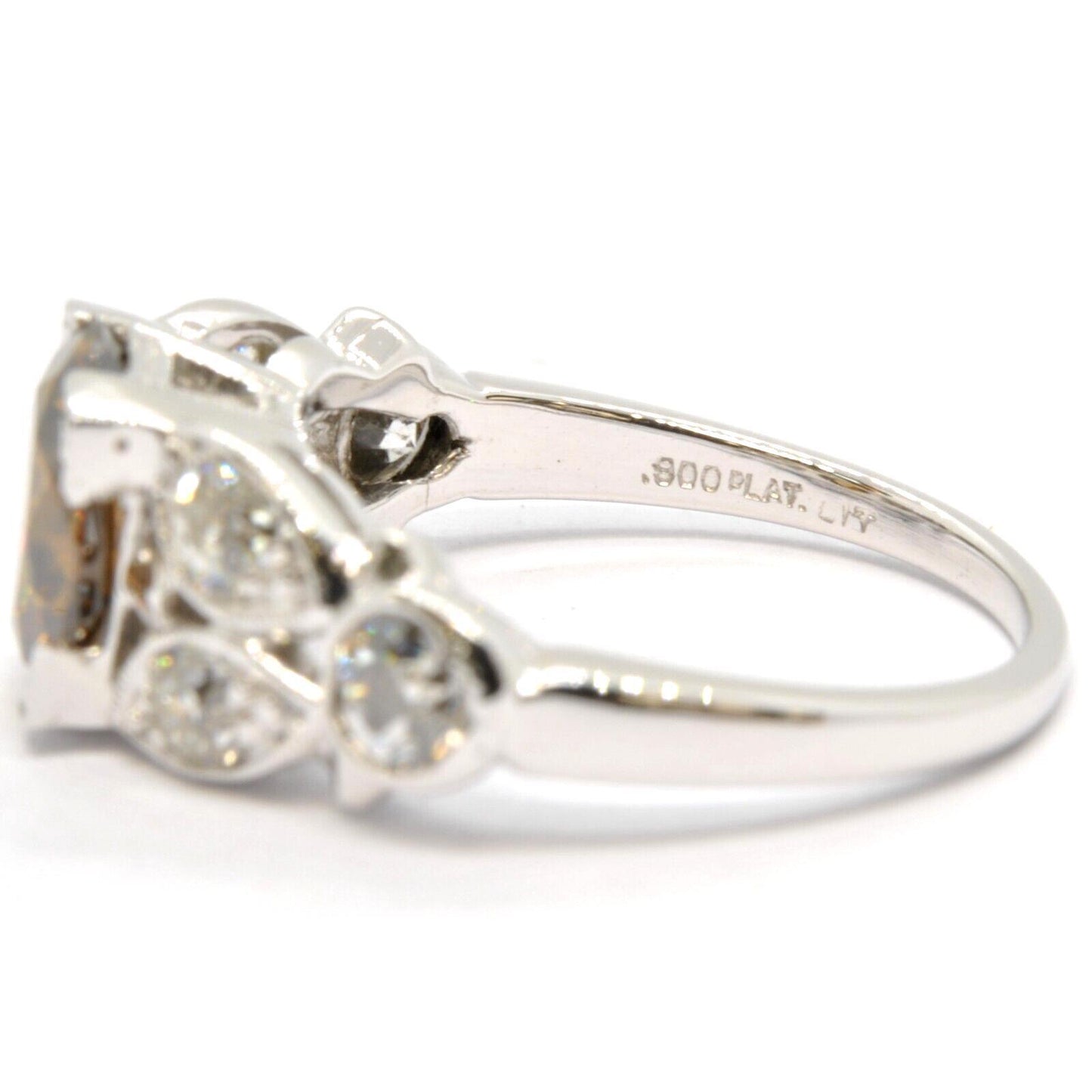 2.16ct Cushion Diamond Double Halo Engagement Ring — GIA Certified, 18k Two-Tone Gold