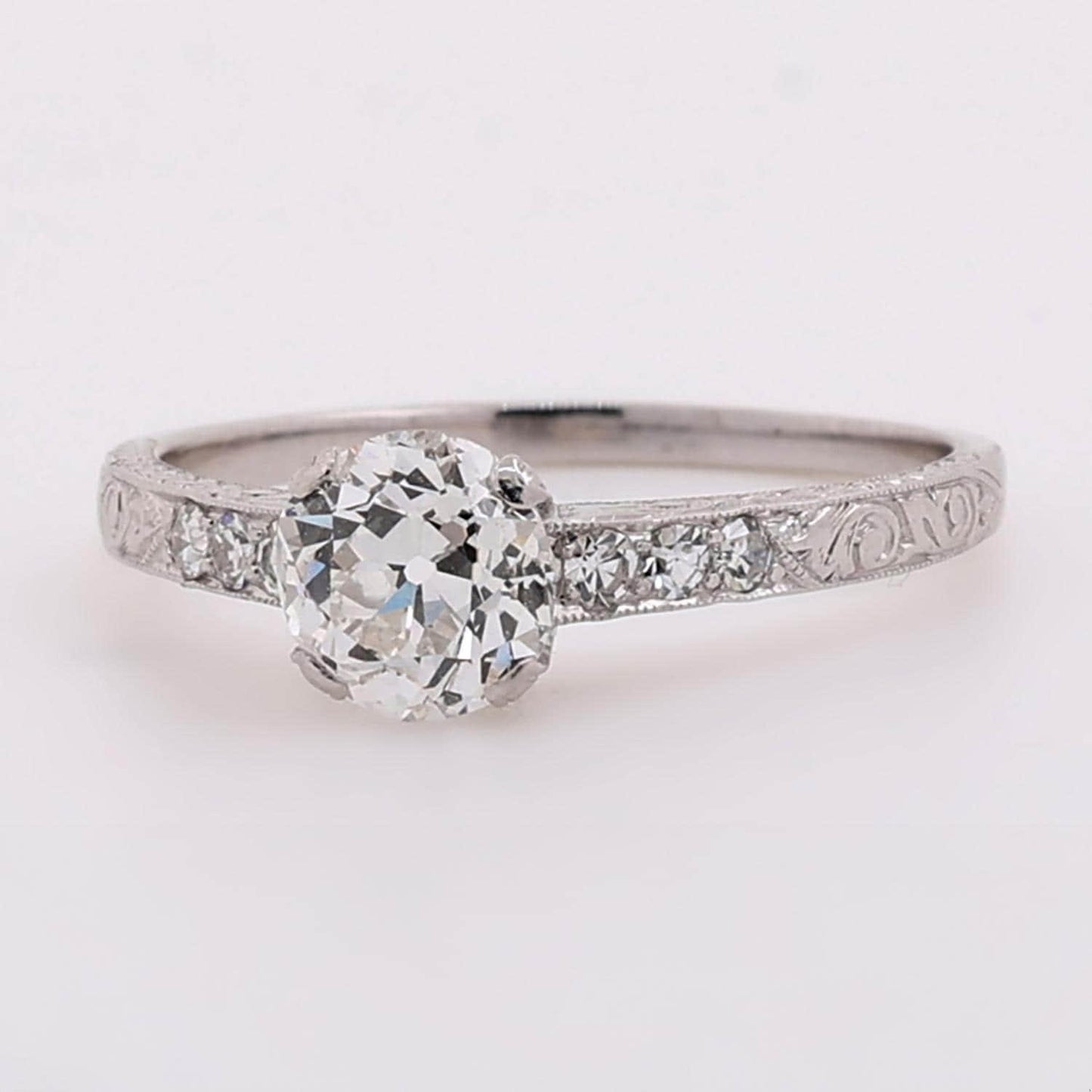 0.98ct Marquise Diamond Engagement Ring — GIA Certified, Platinum