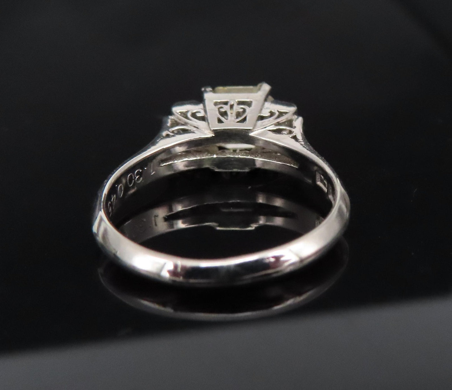 1.87ct Yellow Sapphire & 0.45ct Diamond Ring — GIA Certified, Platinum