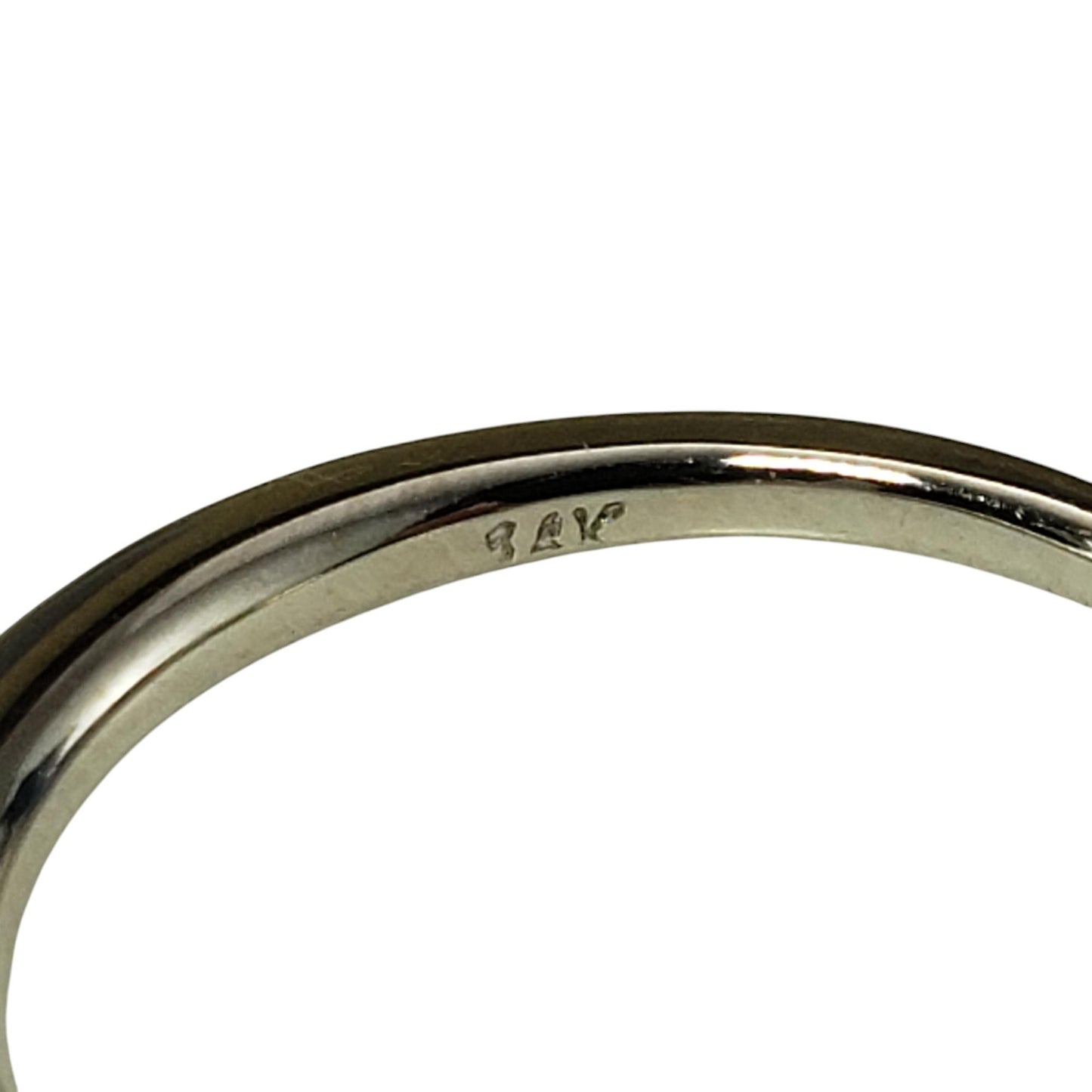 0.42ct Square Modified Brilliant Diamond Engagement Ring — GIA Certified, 14k White Gold