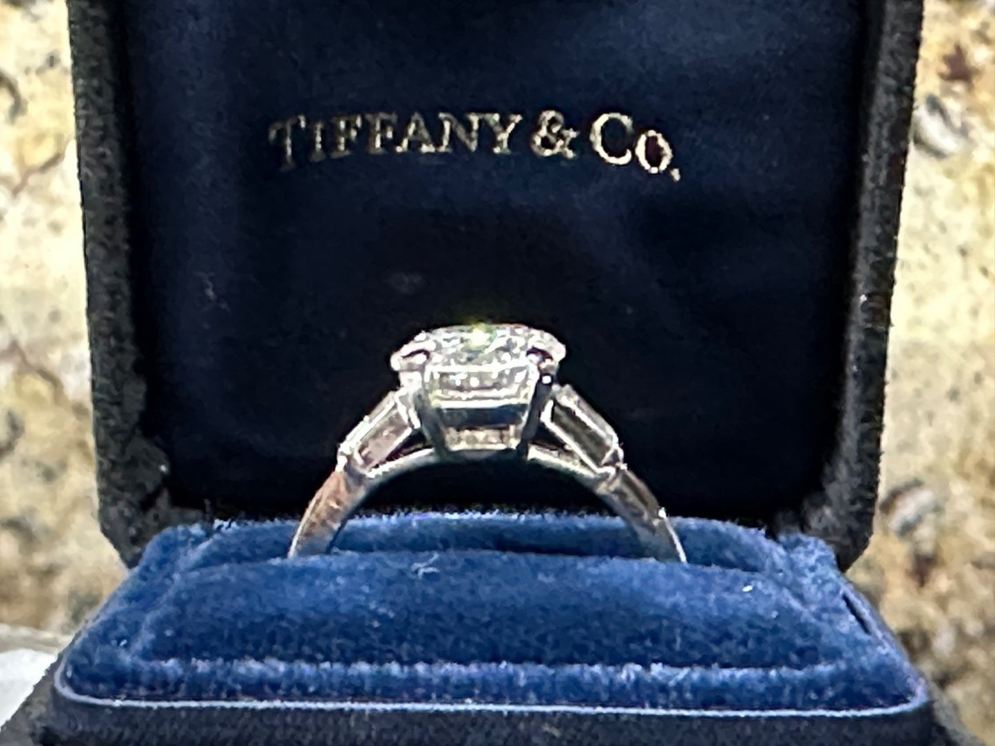 2.18ct Round Brilliant Diamond Vintage Engagement Ring — GIA Certified, Platinum