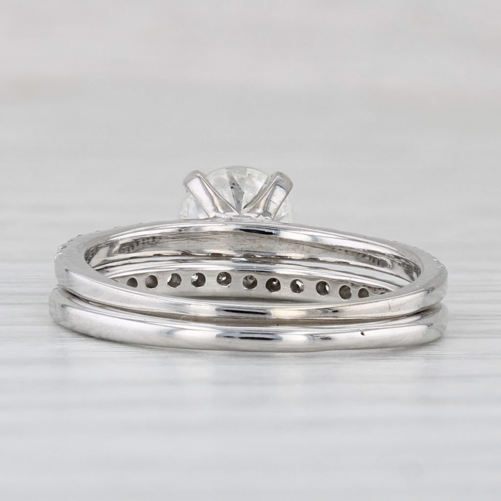 1.00ct Round Brilliant Diamond Engagement Ring — GIA Certified, 14k White Gold