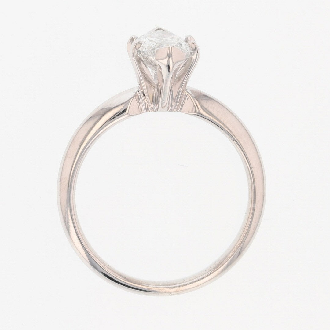 2.02ct Marquise Diamond Solitaire Ring — GIA Certified, 14k White Gold