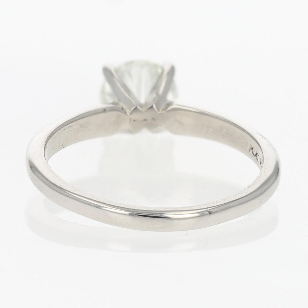 1.01ct Round Brilliant Diamond Solitaire Ring — GIA Certified, Platinum