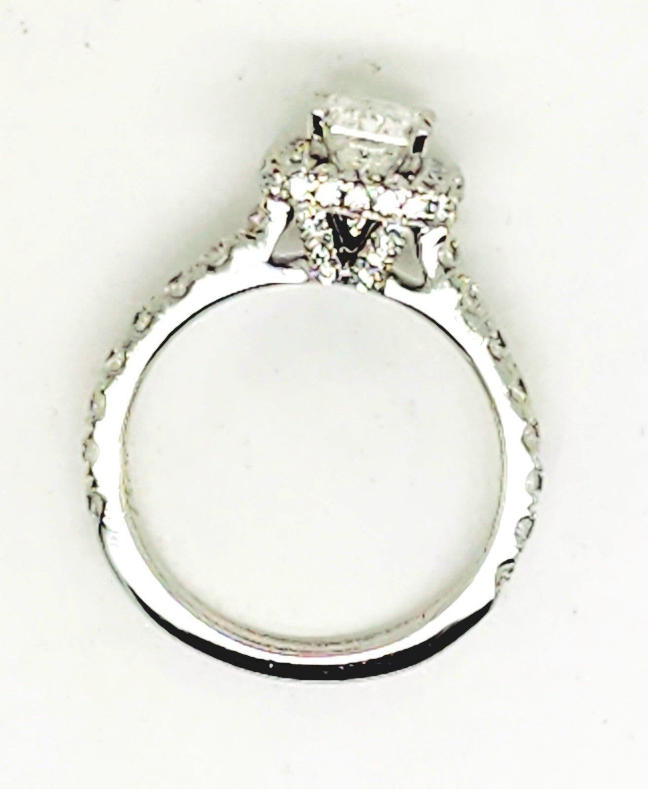 1.08ct Old Mine Cut Diamond Engagement Ring — GIA Certified, Platinum