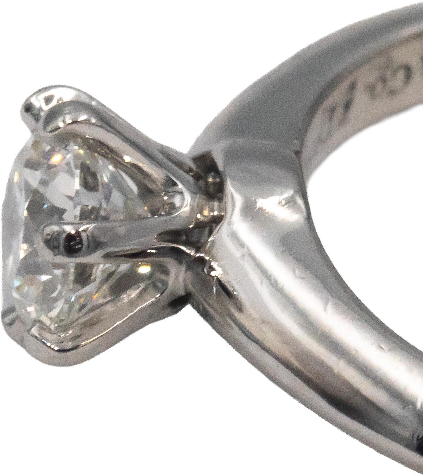0.73ct Round Brilliant Diamond Engagement Ring — GIA Certified, Platinum