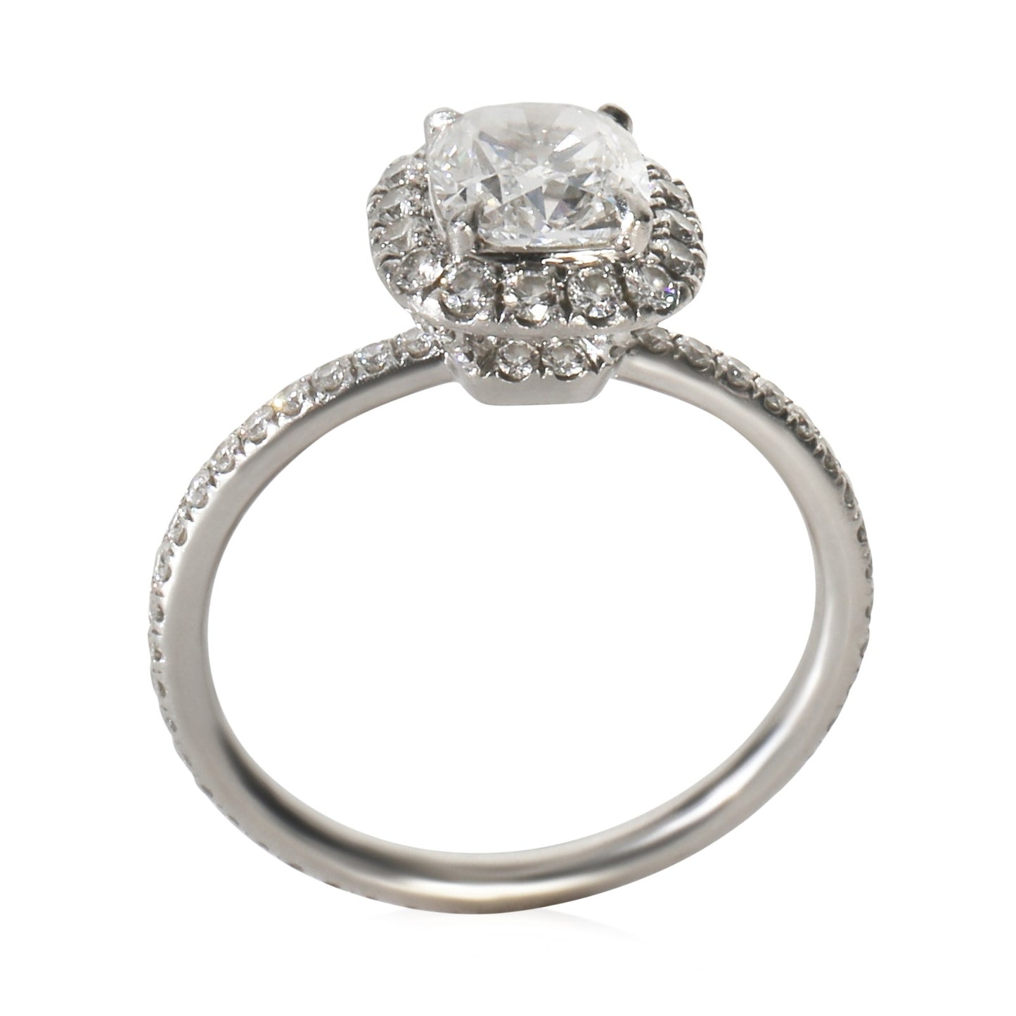 1.73ct Round Brilliant Diamond Engagement Ring — GIA Certified, Platinum