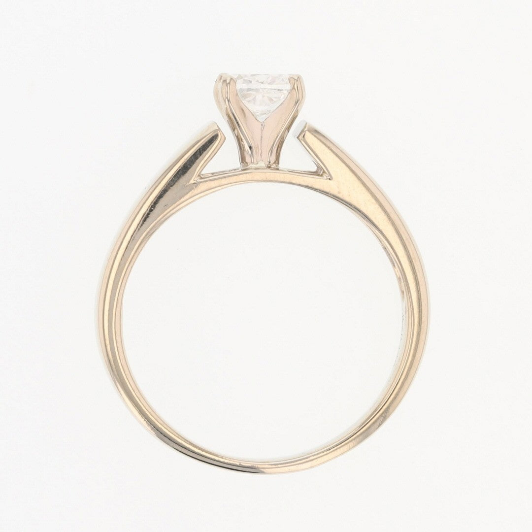 0.97ct Cushion Cut Diamond Solitaire Ring — GIA Certified, 14k White Gold