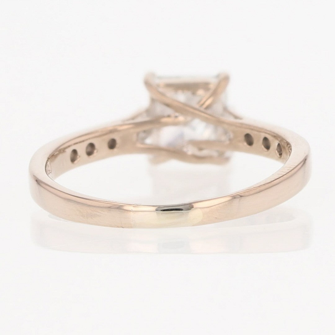 1.32ct Princess Cut Diamond Engagement Ring — GIA Certified, Platinum