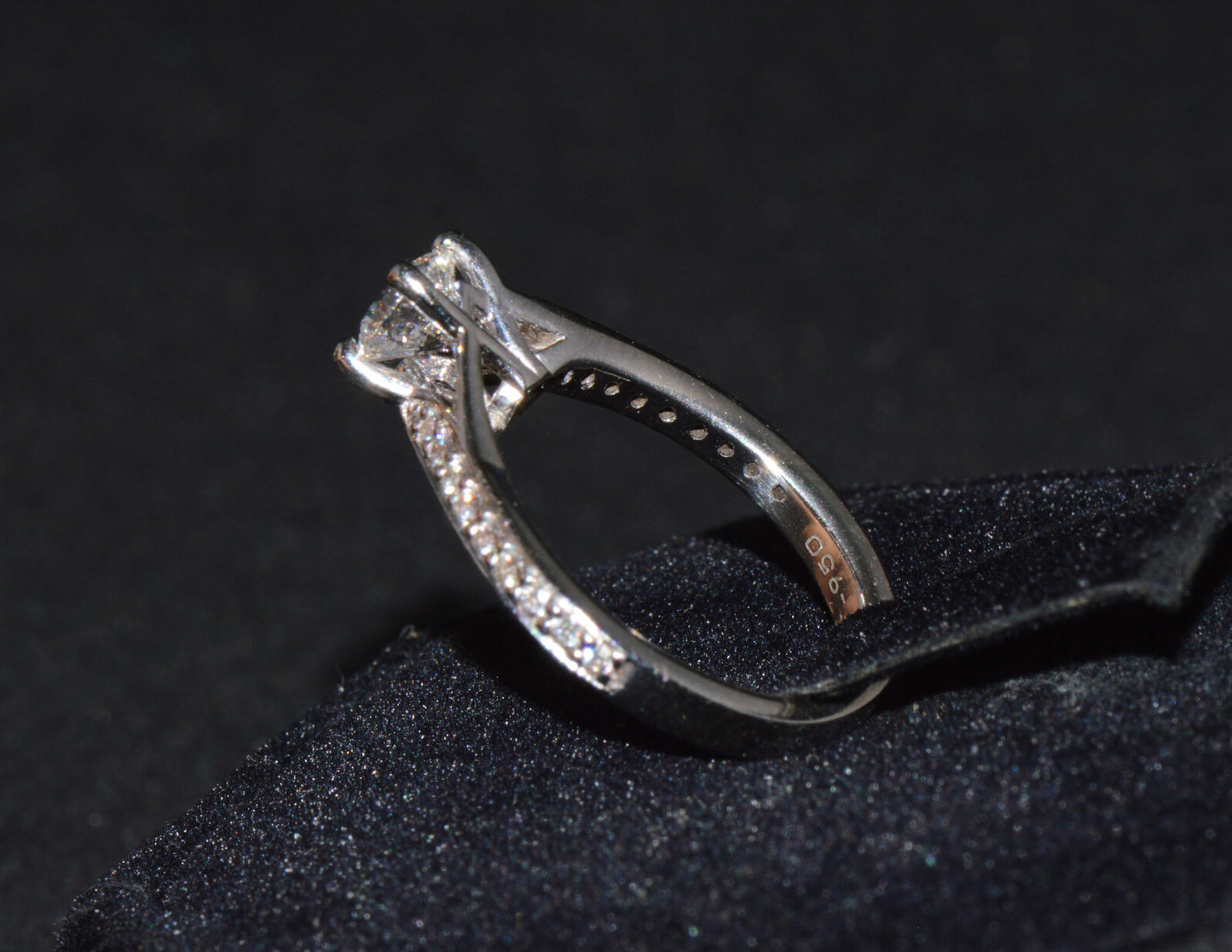 0.69ct Round Brilliant Diamond Solitaire Ring — GIA Certified, 950 Platinum
