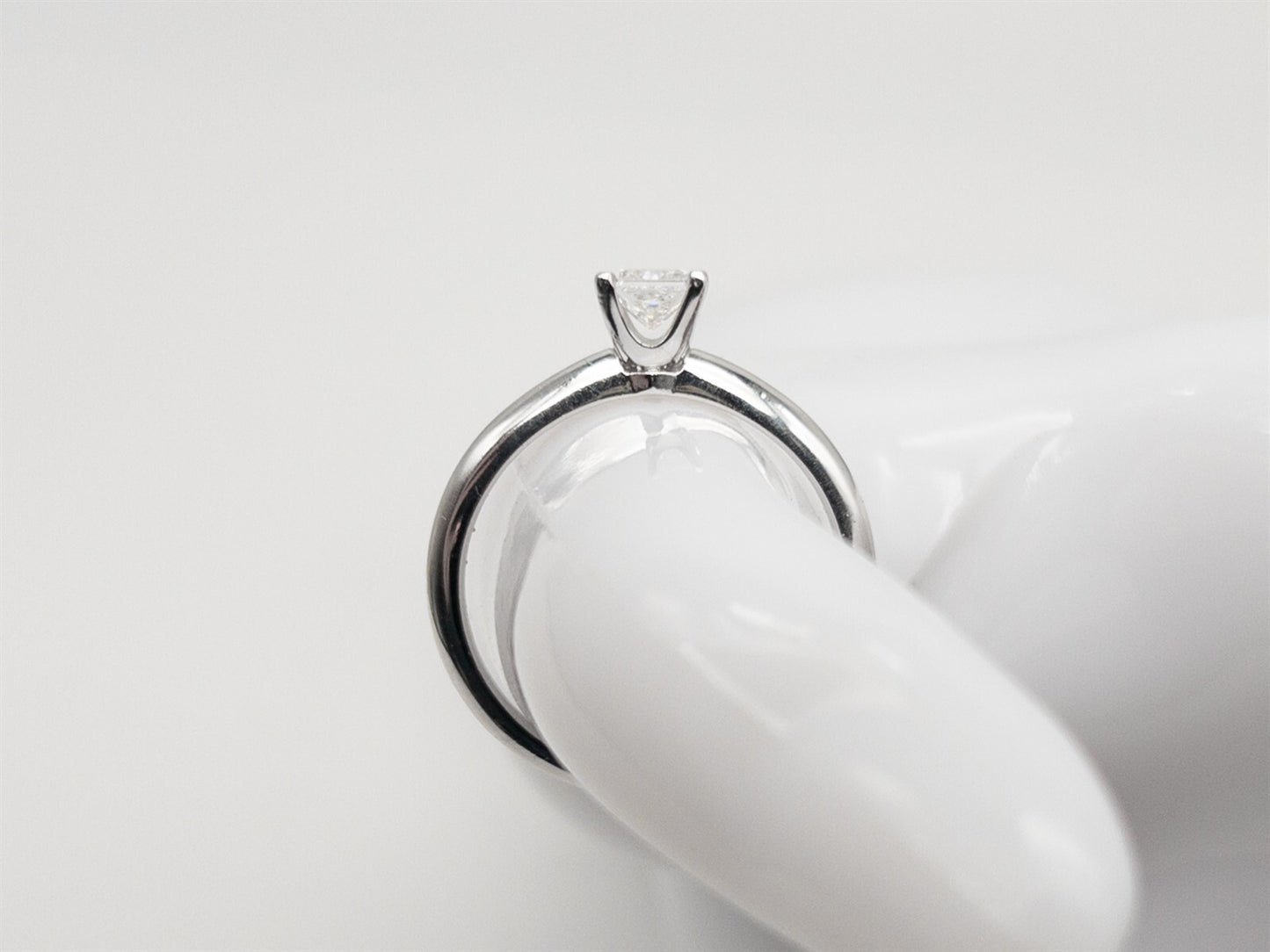 0.48ct Princess Cut Diamond Ring — GIA Certified, Platinum