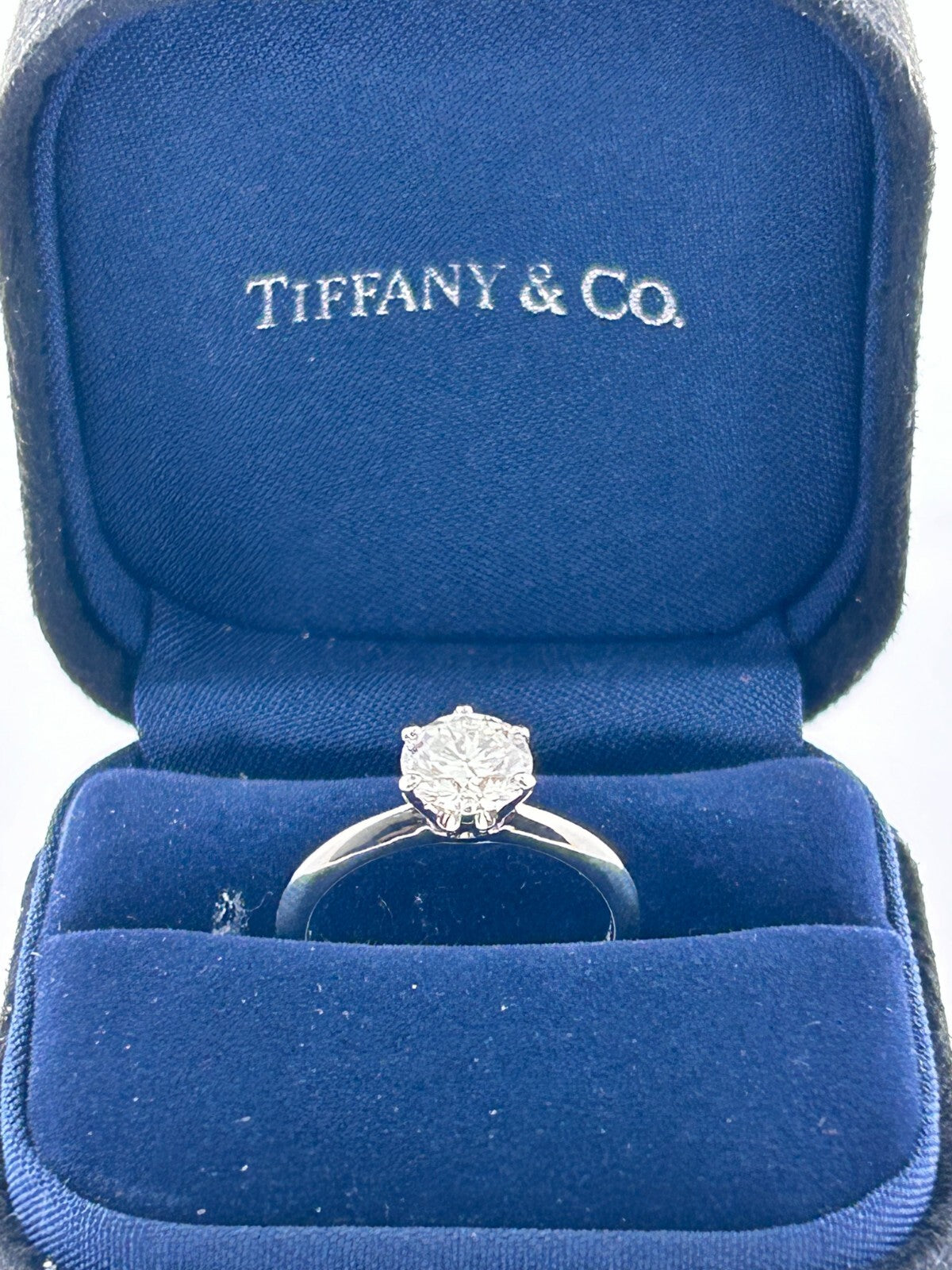 1.02ct Round Brilliant Diamond Solitaire Ring — GIA Certified, Platinum