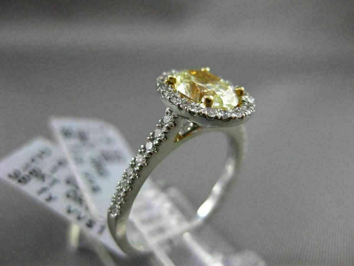 1.32ct Radiant Diamond Engagement Ring — GIA Certified, 14k White Gold