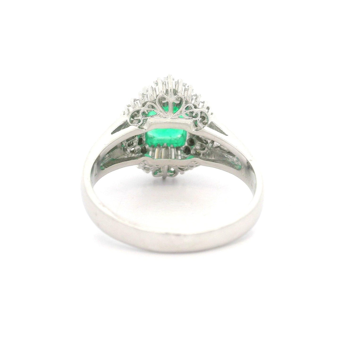 1.14ct Old European Cut Diamond Art Deco Ring — GIA Certified, Platinum