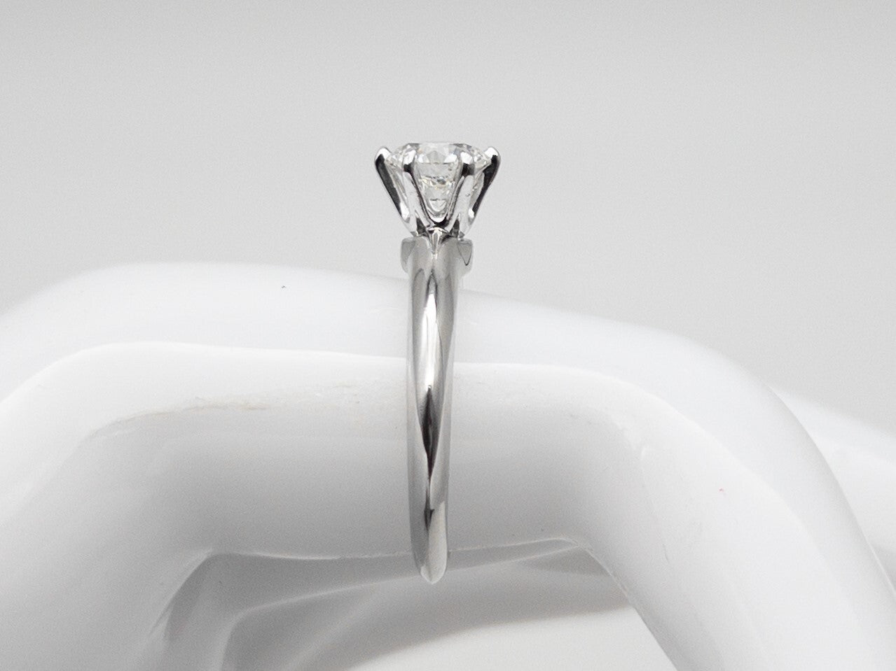 0.90ct Old Mine Cut Diamond Art Deco Ring — GIA Certified, Platinum