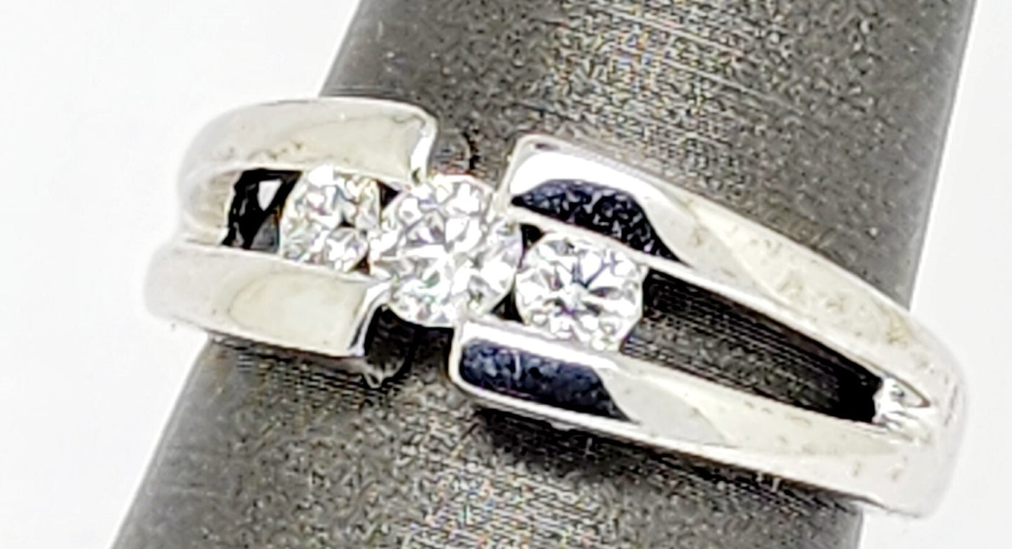0.53ct Old European Cut Art Deco Diamond Ring — GIA Certified, Platinum