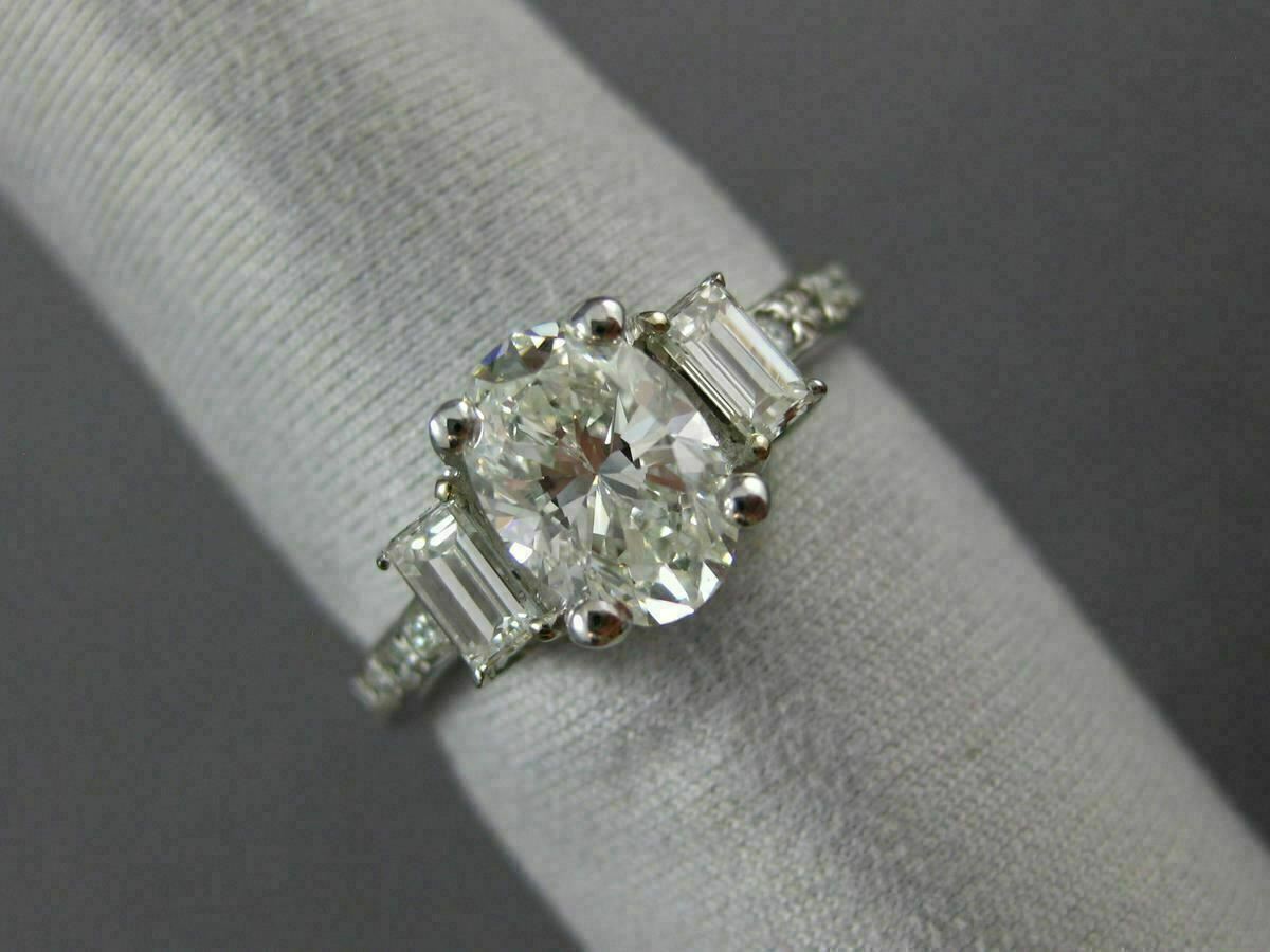 1.66ct Old European Cut Diamond Art Deco Ring — GIA Certified, Platinum