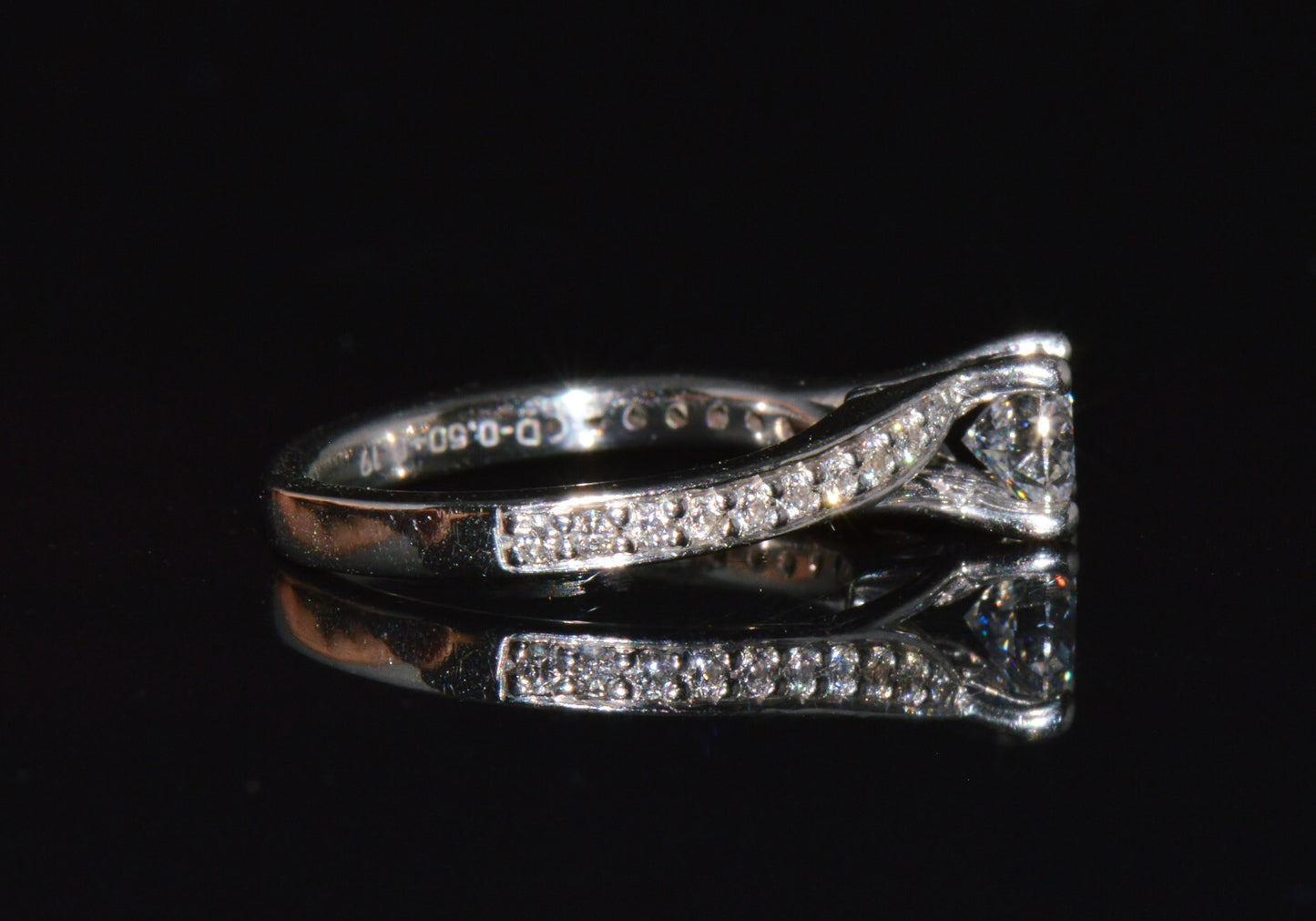 0.69ct Round Brilliant Diamond Solitaire Ring — GIA Certified, 950 Platinum