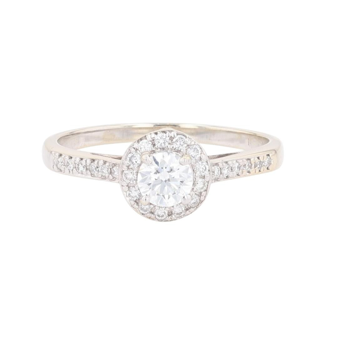 0.60ct Round Brilliant Lab Grown Diamond Ring — GIA Certified, 18k Yellow Gold