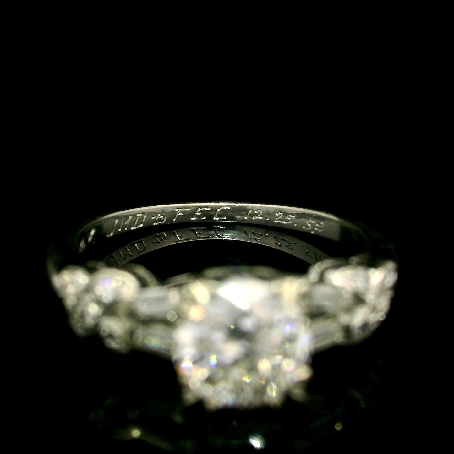 0.86ct Round Brilliant Hearts & Arrows Diamond Ring — GIA Certified, 14k Gold